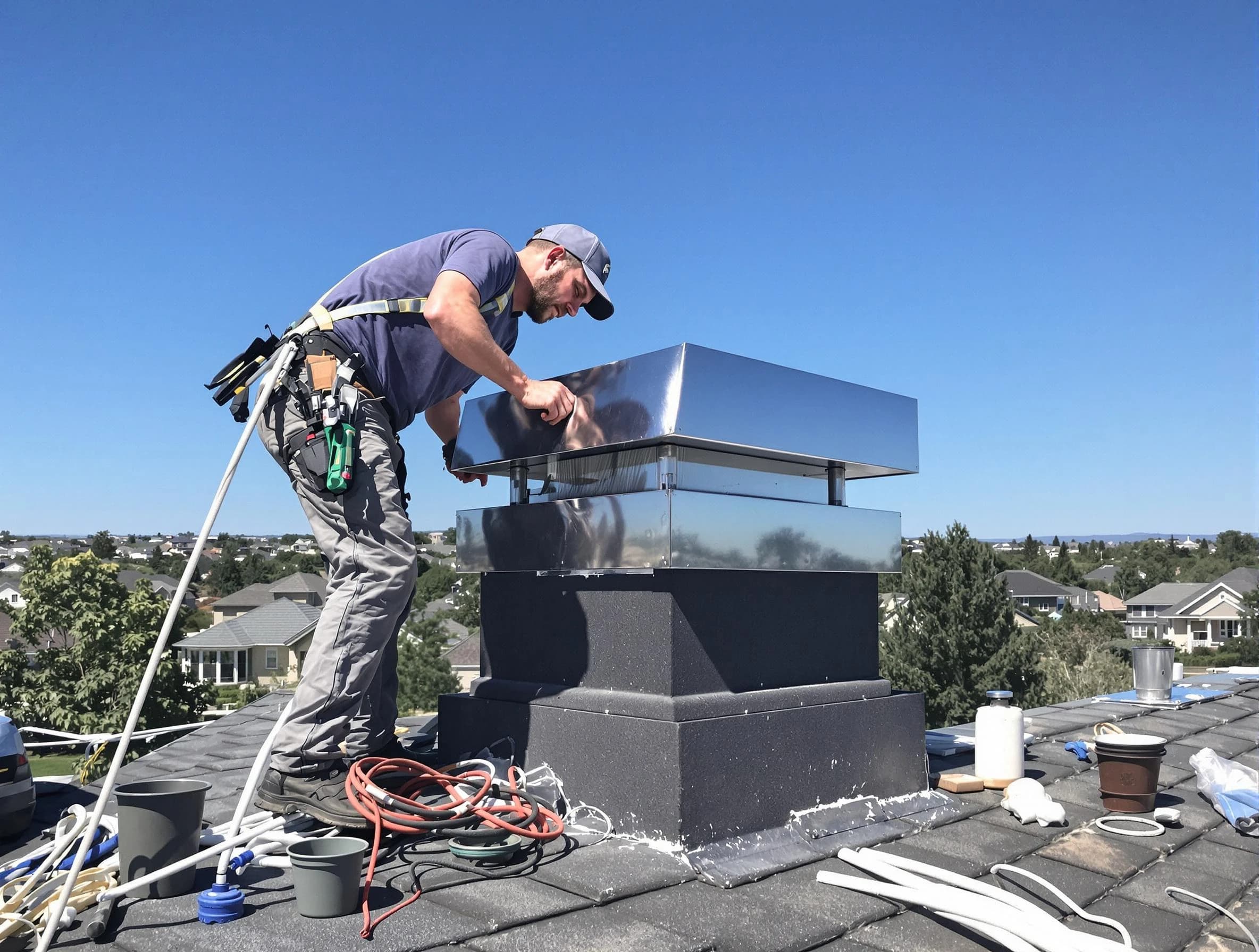 Chimney Cap Services service in New Brunswick, NJ