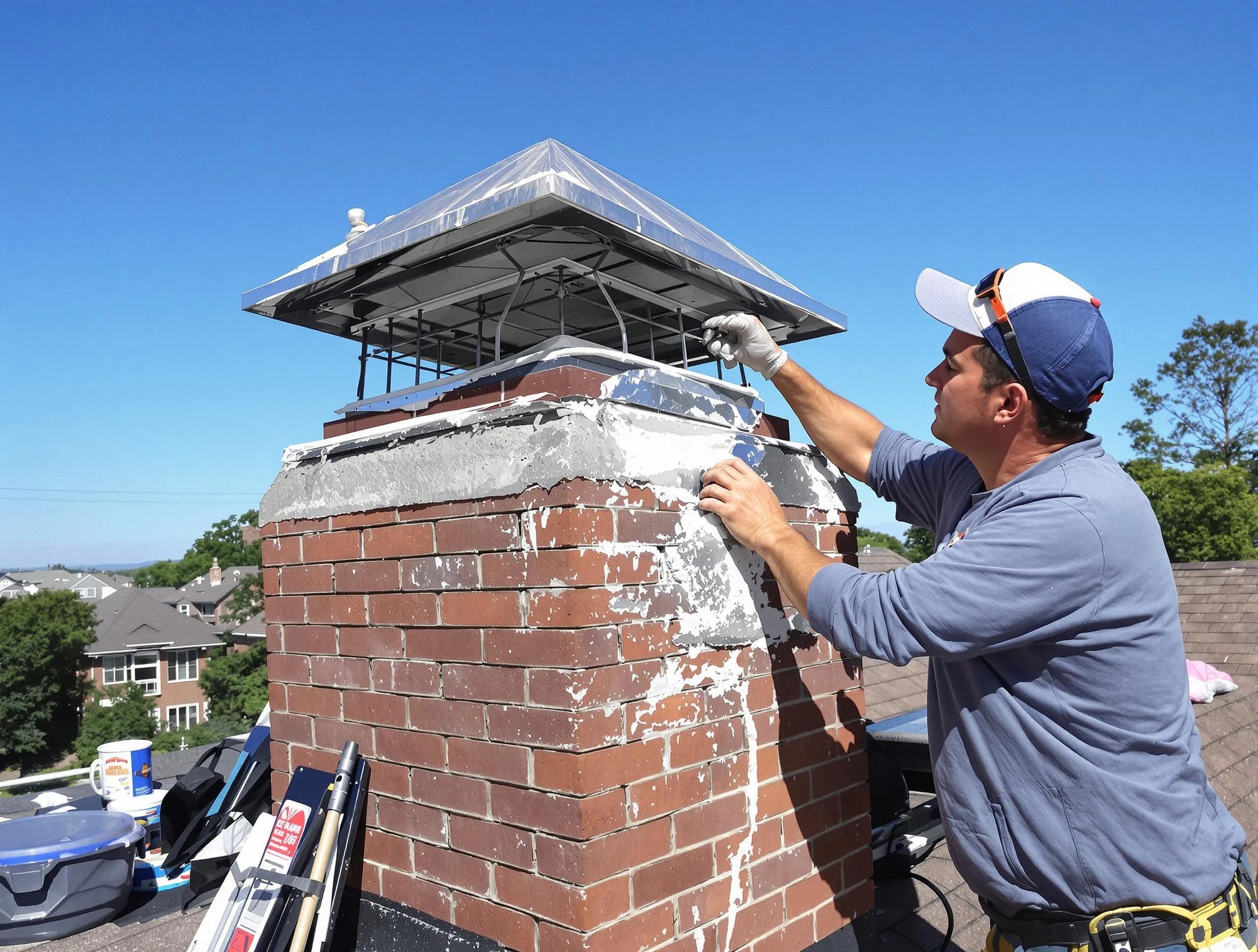 Chimney Crown Services service in New Brunswick, NJ